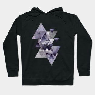 Purple Geo Hoodie